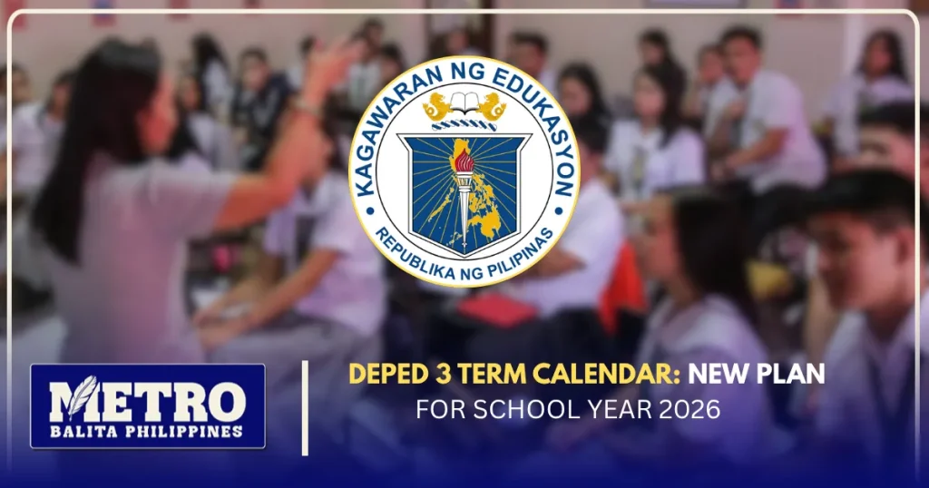 DepEd 3 Term Calendar: New Plan for School Year 2026-2027