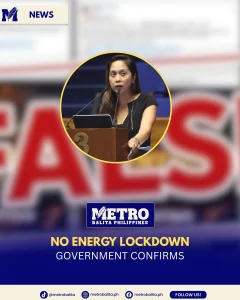 image of energy lockdown rumor not true, officials clarify situation