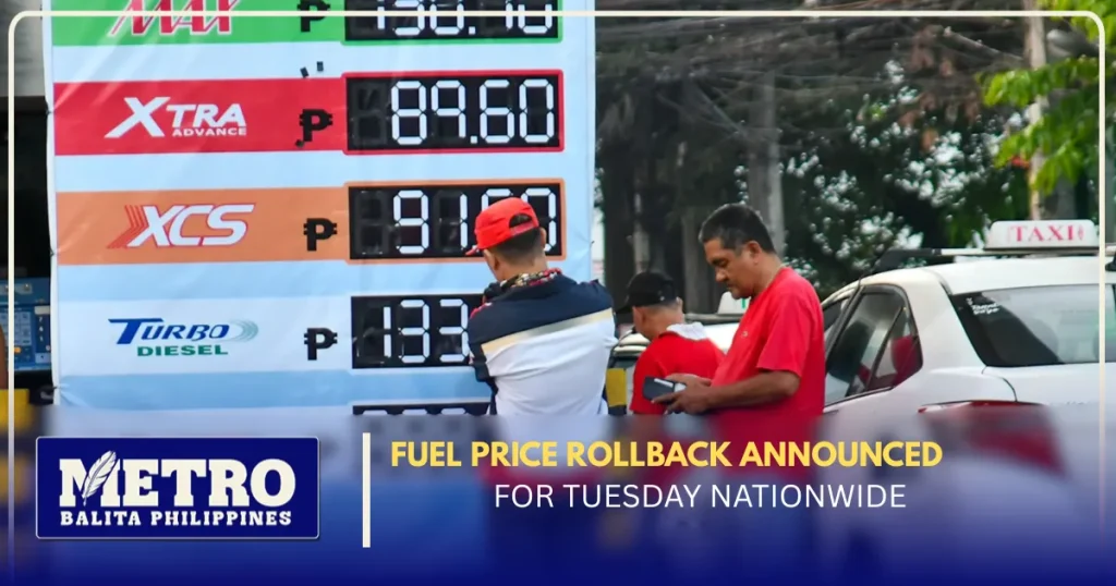 Fuel Price Rollback Announced for Tuesday Nationwide