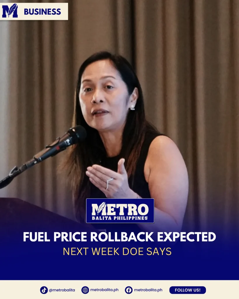 image of fuel price rollback may happen next week doe update