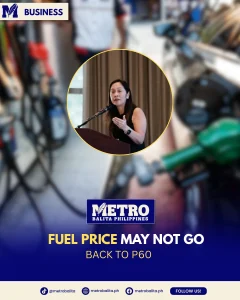 image of fuel price expected to stay above p60 says doe
