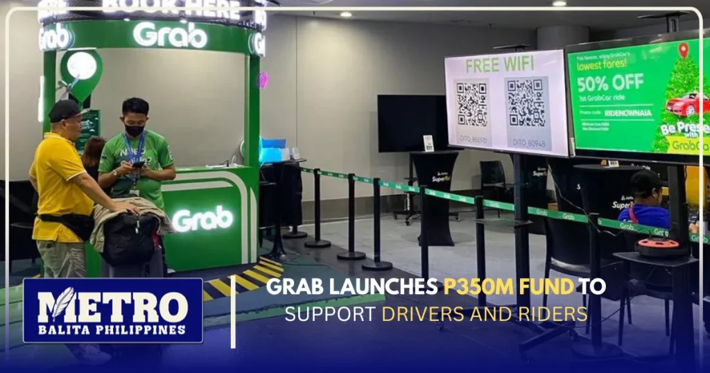 Grab Launches P350M Fund to Support Drivers and Riders
