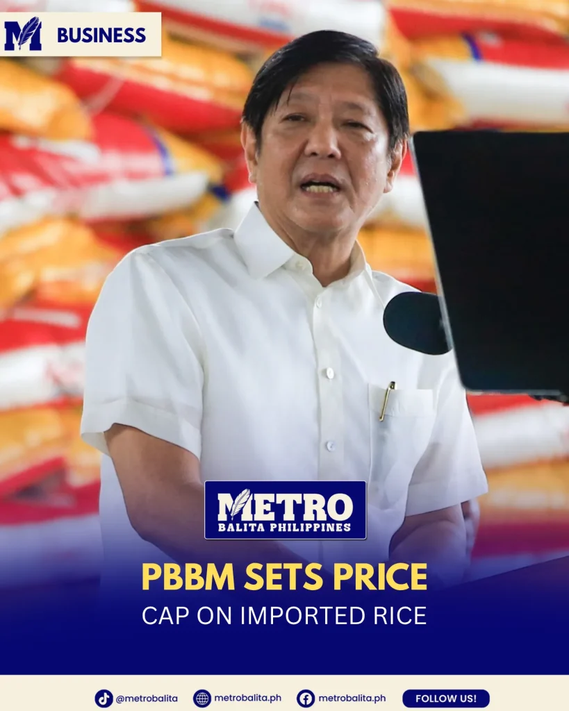 image of marcos confirms p50/kilo cap on imported rice