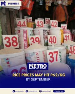 image of da: rice prices seen rising to p62/kg amid middle east crisis