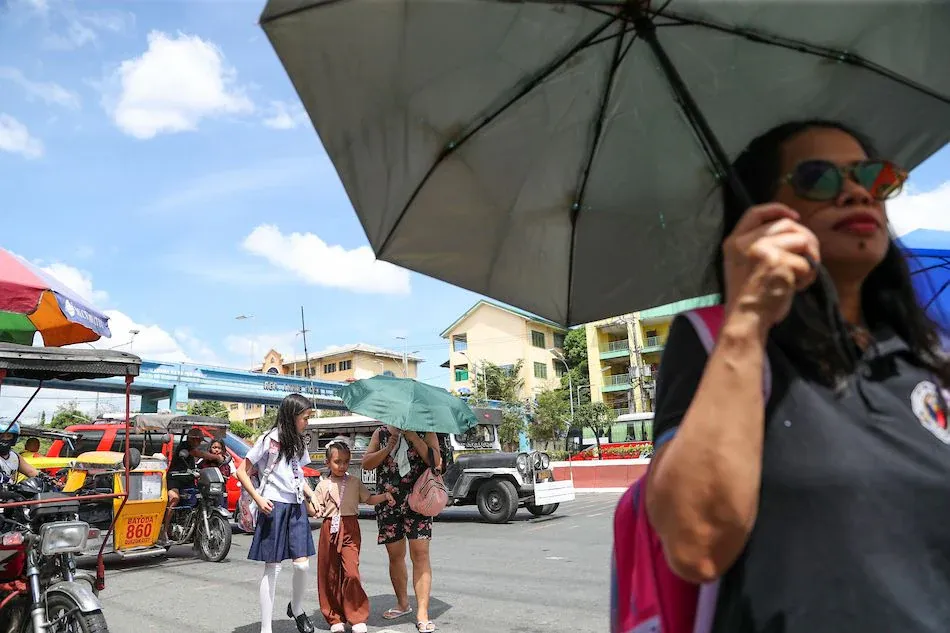 image of oras na pinakamataas ang heat index