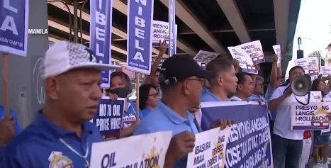 image of transport strike panawagan sa pamahalaan