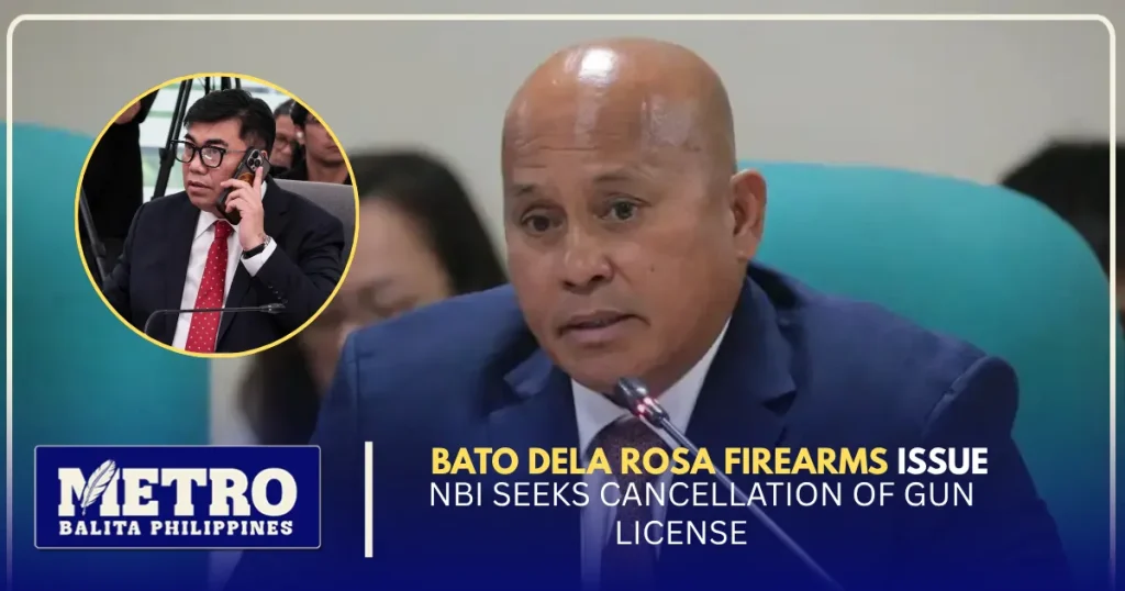 Bato dela Rosa Firearms Issue: NBI Seeks Cancellation of Gun License