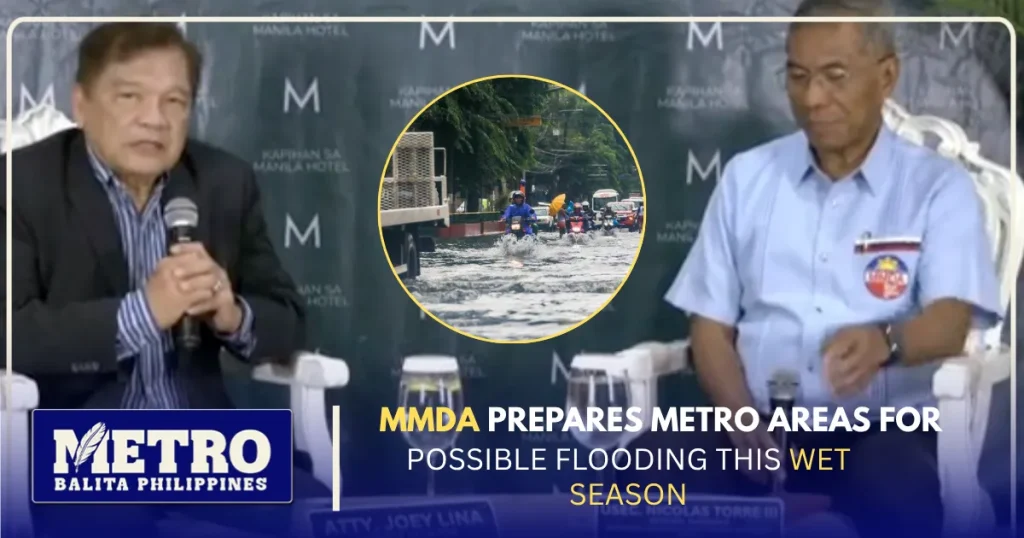 MMDA Prepares Metro Areas for Possible Flooding This Wet Season