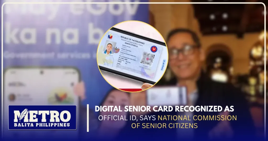 Digital Senior Card Recognized as Official ID, Says National Commission of Senior Citizens