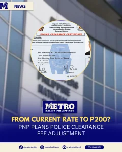 image of police clearance fee may rise? pnp proposes new p200 rate