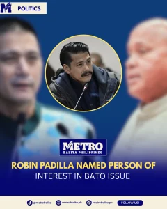 image of robin padilla linked to questions on bato dela rosa’s location
