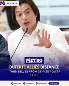 image of sara duterte impeachment team denies involvement in senate power shift
