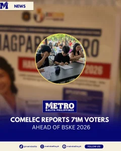 image of comelec reports 71m regular voters before bske 2026