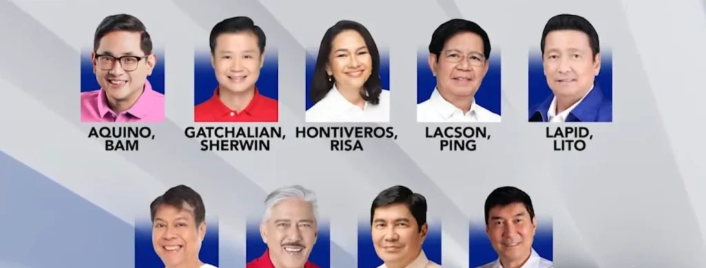 image of mga senador sa minority bloc