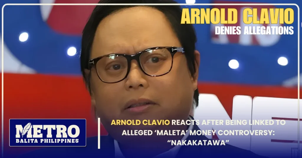 Arnold Clavio Reacts After Being Linked to Alleged ‘Maleta’ Money Controversy: “Nakakatawa”