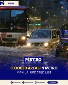 image of metro manila flooded areas: which roads are affected?