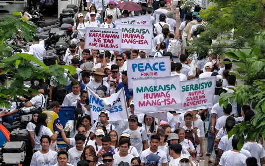 INC Rally Causes Heavy Traffic Across EDSA