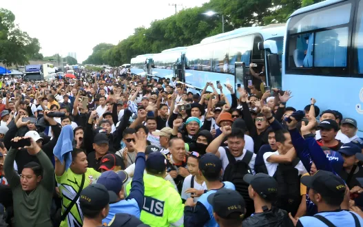 INC Rally Causes Heavy Traffic Across EDSA