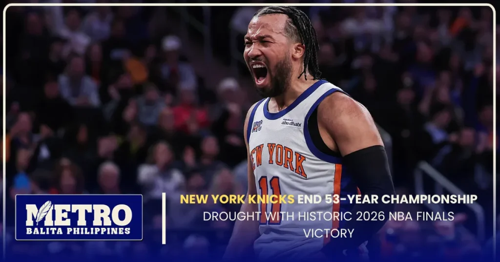 New York Knicks End 53-Year Championship Drought With Historic 2026 NBA Finals Victory