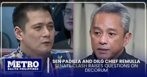 Sen Padilla and DILG chief Remulla Senate Clash Raises Questions on Decorum