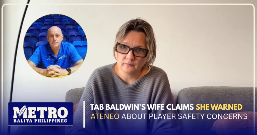 Tab Baldwin’s Wife Claims She Warned Ateneo About Player Safety Concerns