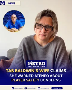 image of tab baldwin's wife claims she warned ateneo about player safety concerns