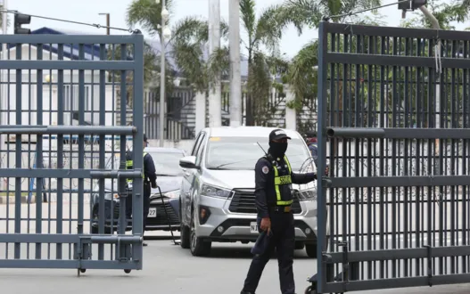 The senate under heightened security