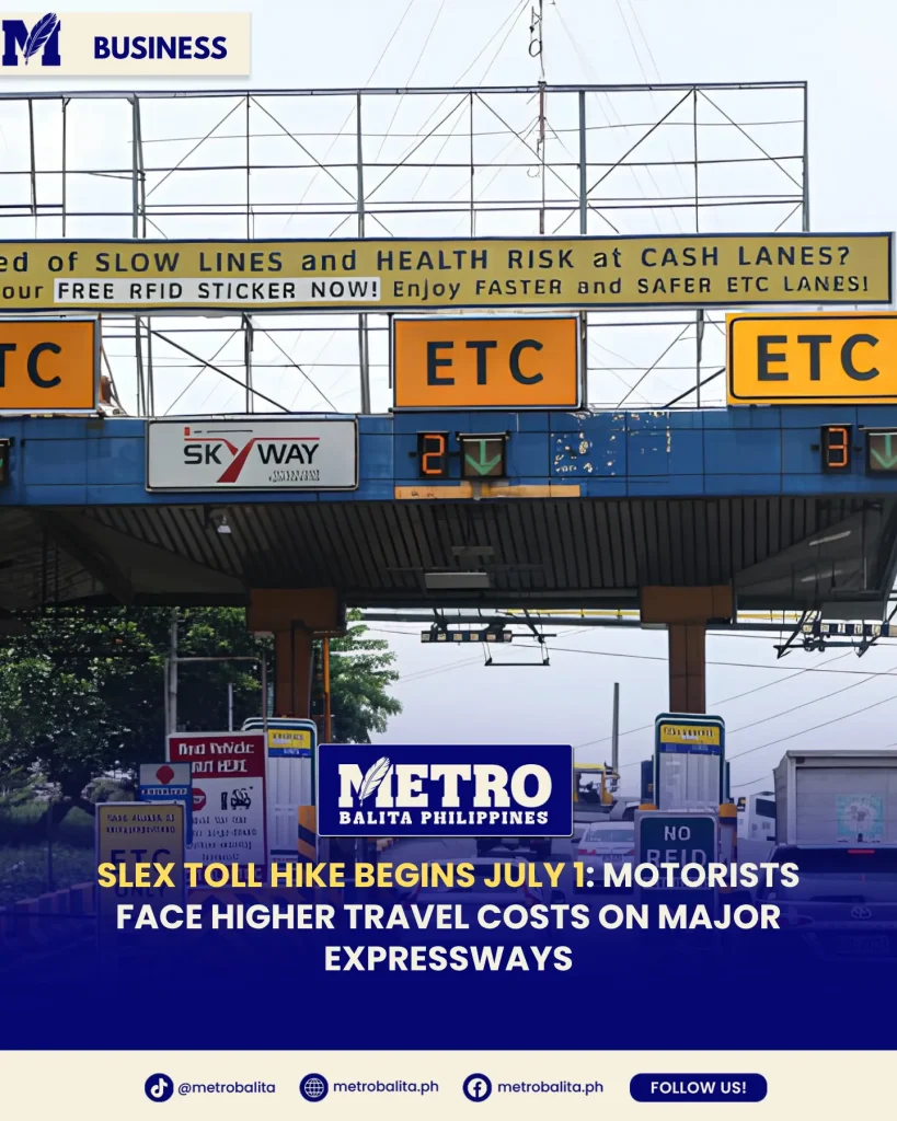 slex toll hike