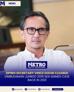 DPWH Secretary Vince Dizon