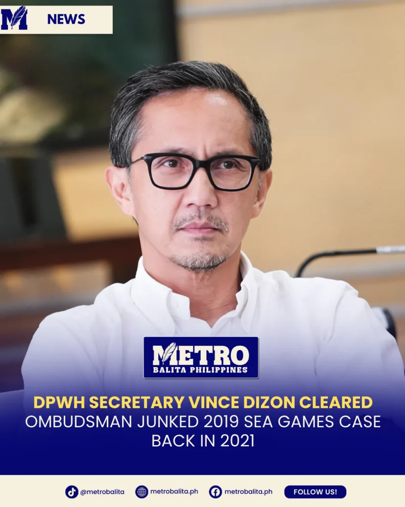DPWH Secretary Vince Dizon