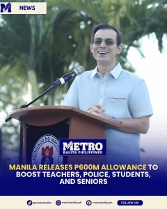 Manila releases P600M allowance