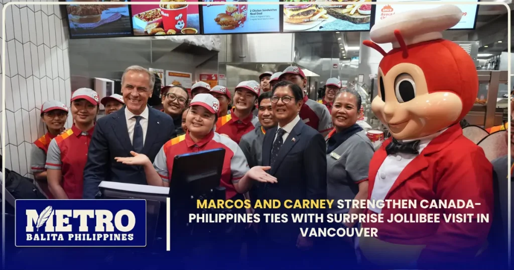 Marcos and Carney Strengthen Canada-Philippines Ties With Surprise Jollibee Visit in Vancouver