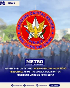 NCRPO deploys over 21000 personnel