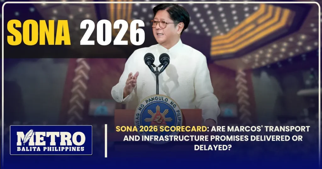 SONA 2026 Scorecard: Are Marcos’ Transport and Infrastructure Promises Delivered or Delayed?