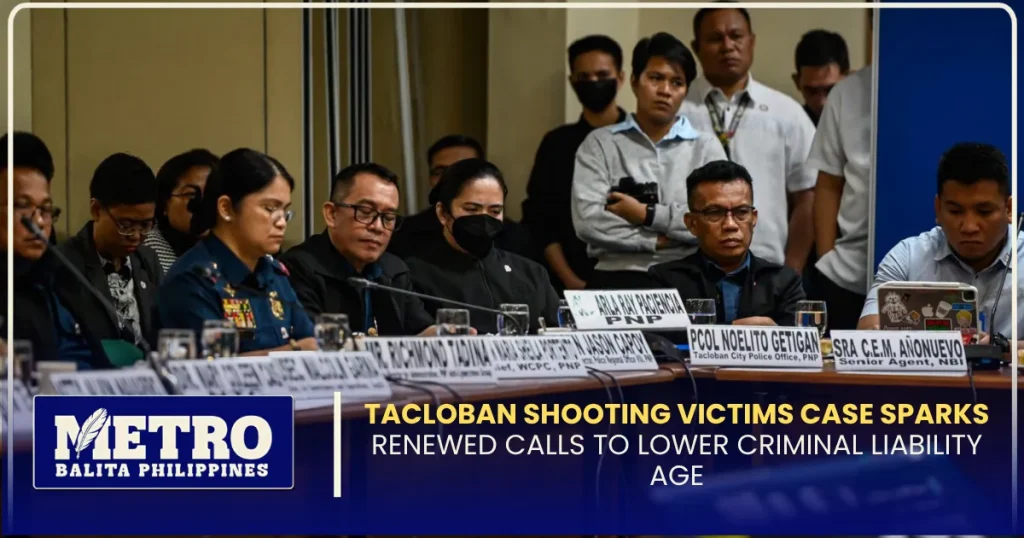 Tacloban Shooting Victims Case Sparks Renewed Calls to Lower Criminal Liability Age
