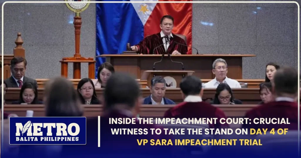 Inside the Impeachment Court: Crucial Witness to Take the Stand on Day 4 of VP Sara Impeachment Trial