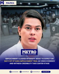 day 3 of VP Sara impeachment trial