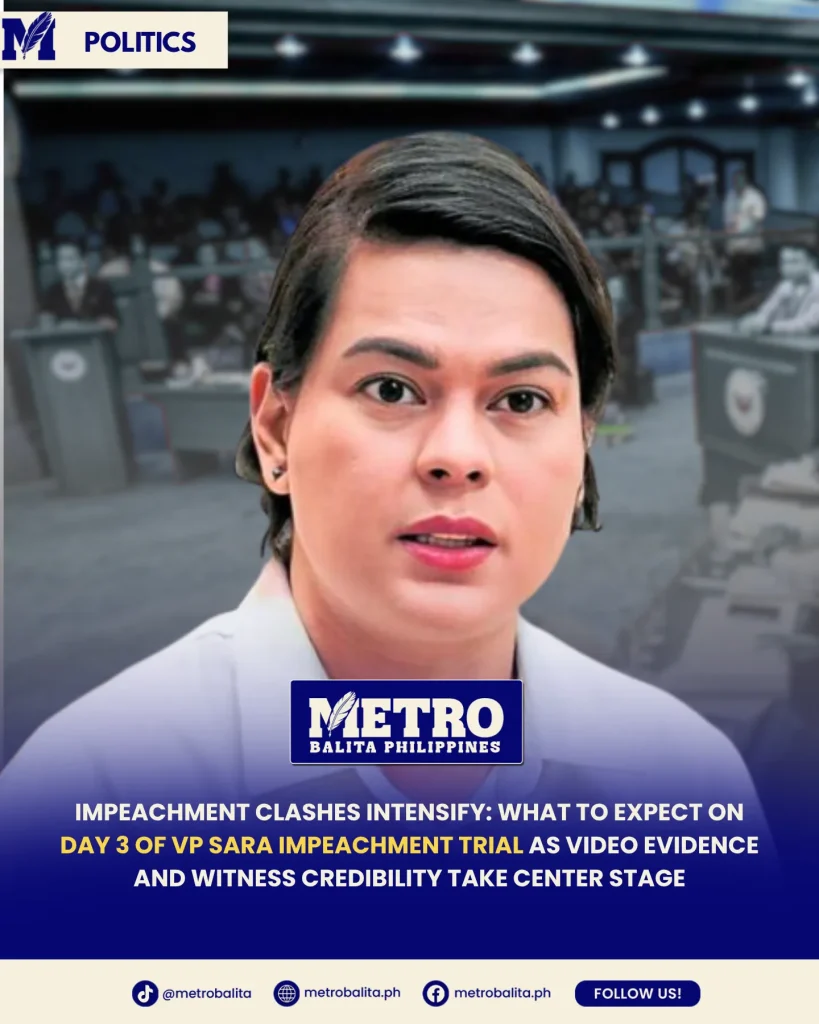 day 3 of VP Sara impeachment trial