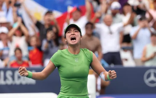 Alex Eala won her first WTA