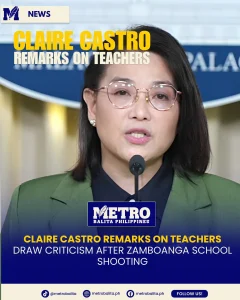 Claire Castro remarks on teachers