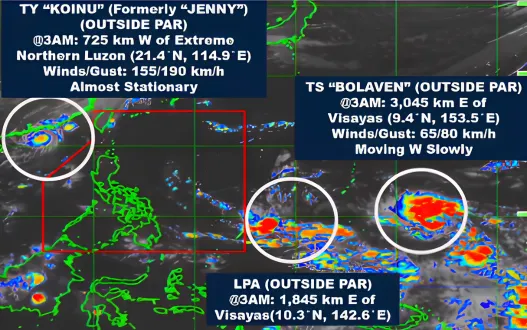Pagasa weather update