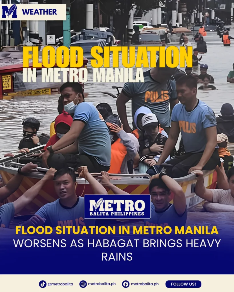 flood situation in Metro Manila